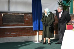 Queen Elizabeth II open new Wolferton Pumping Station